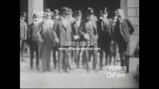 El General Bartolome Mitre visita el museo historico en Buenos Aires 1901