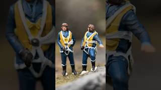 Insane1:64scale3Dprint details!WWII British Female Pilots DA107#3dprinting#microdiorama#crafting