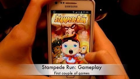 Stampede Run Gameplay (Android)