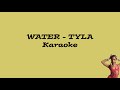 Tyla - Water - AfroBeats/Fusion Karaoke [LYRICS ON SCREEN]