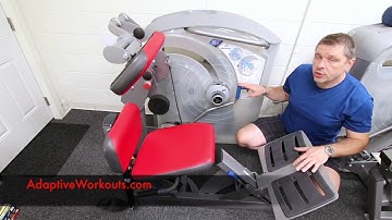 Adaptive Workouts Trainer - Setting Up Nautilus One Low Back