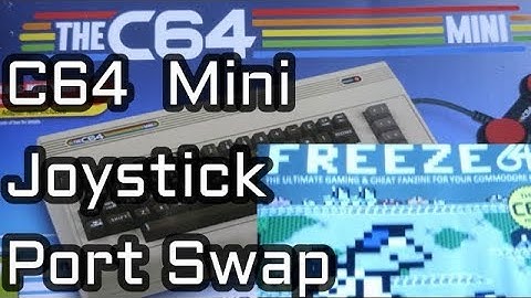 C64 Freeze64 Joystick Swap for C64 Mini