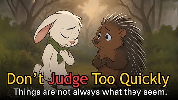 Oordeel niet te snel | Engels moreel verhaal met woordenschatuitleg | Leer Engels door middel van...