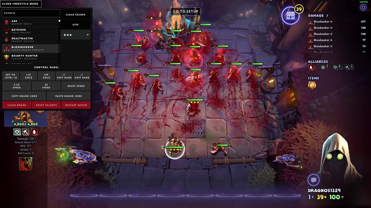 32 BlOOD-BOUND VS. 1 BIG BOI (DOTA Underlords)