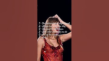 Your name, your Taylor swift song pt 1 #swiftie #taylorswift #taylorsversion #TTPD #music