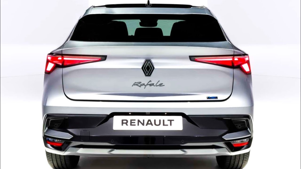 New 2024 Renault Rafale Compact Coupe SUV Firstlook