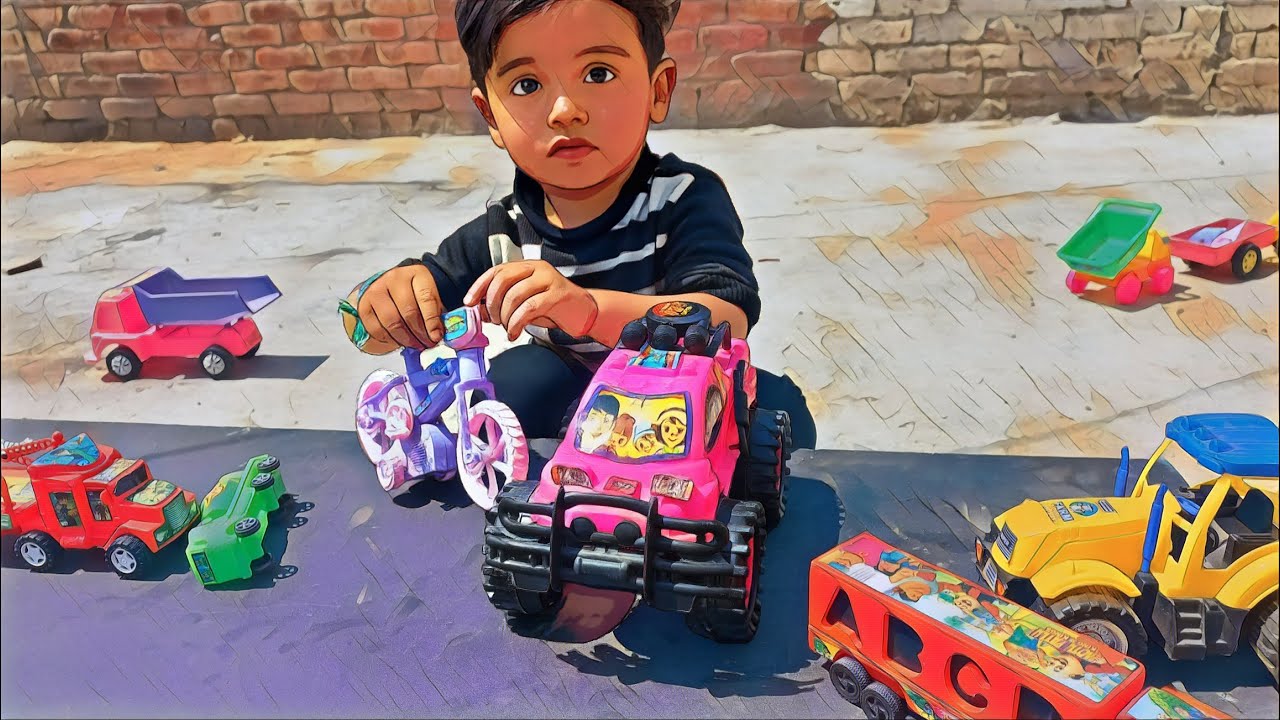 Amazing Construction Vehicles Show for Kids Khilone Wala Cartoon