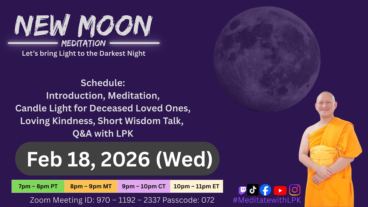 New Moon Meditation (Feb 18, 2026) Ep 642