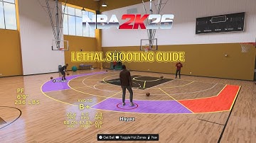 NBA 2K26 How to Unlock Hotzones Fast! Lethal Shooting in 5 Minutes | MyCareer & MyPlayer Guide