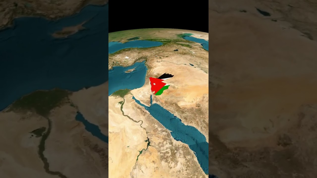 Jordan 🇯🇴 🥁🥁| Mapimator #mapimator #geographythroughmaps #mapanimation #maps #motiondesign #drumms