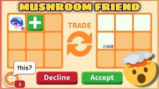 TRADING *NEW* MUSHROOM FRIEND!! GOT THE BIGGEST WIN EVER AND OVERPAY OFFERS in Rich Server #adoptme