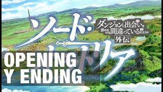 Sword Oratoria - Opening y Ending