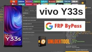 VIVO Y33S PATTERN & FRP REMOVE UNLOCK TOOL || HOW TO UNLOCK VIVO Y33S (MODEL- V2109)