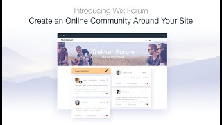 HOW TO CREATE FORUM WEBSITE ON WIX 2024 screenshot 2