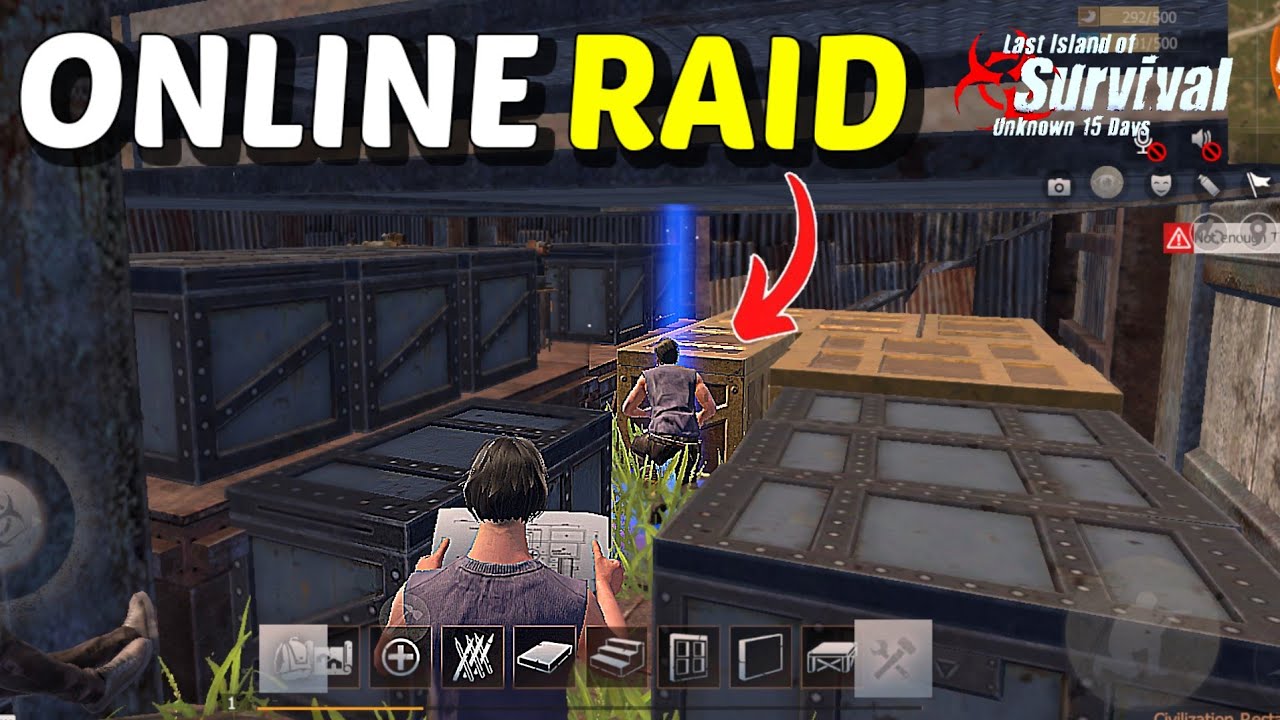 2 HOURS Farm ONLINE RAID in Last Island of Survival 