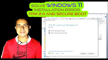 Solve Windows 11 Installation Error TPM2 0 And Secure Boot HINDI