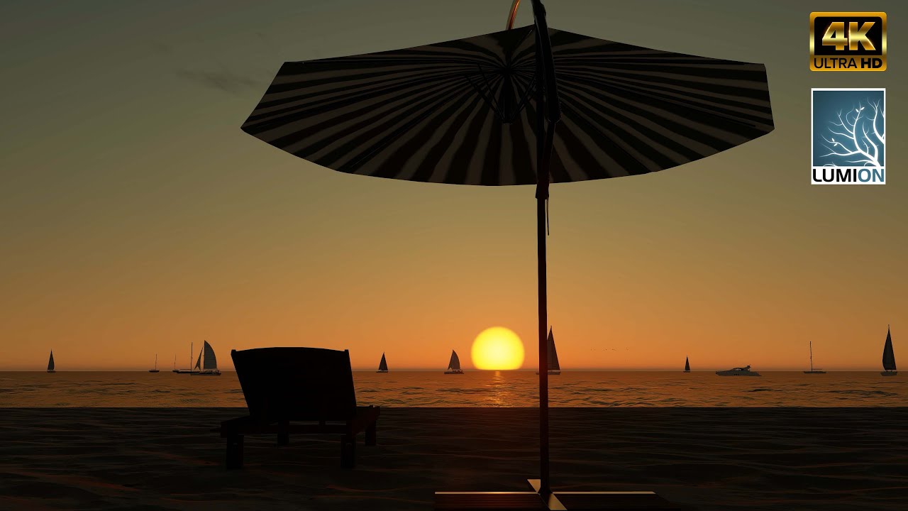 LUMION 11 || 4K CINEMATIC ANIMATION VIDEO || BEACH || Back to Nature