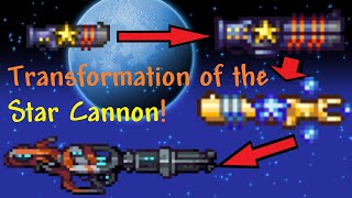 ALL the Star Cannon Upgrades and Variants in Terraria modded!!