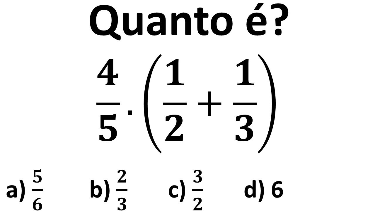 EXPRESSÃO COM FRAÇÃO \Prof. Gis/ 