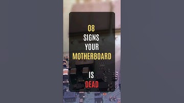 8 Signs Your Motherboard Is Dead! #motherboard #dead #pc