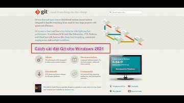 Cách cài đặt Git cho Windows 2021