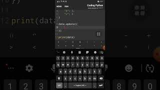 update dict values in python