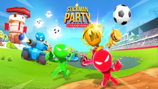 لعبة ستيك مان بارتي Stickman Party: 1 2 3 4 - العاب اندرويد جماعية اكثر من لاعب بنفس الجهاز screenshot 2