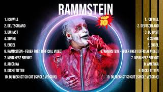 Rammstein Greatest Hits ~ Top 10 Best Songs To Listen in 2023 & 2024