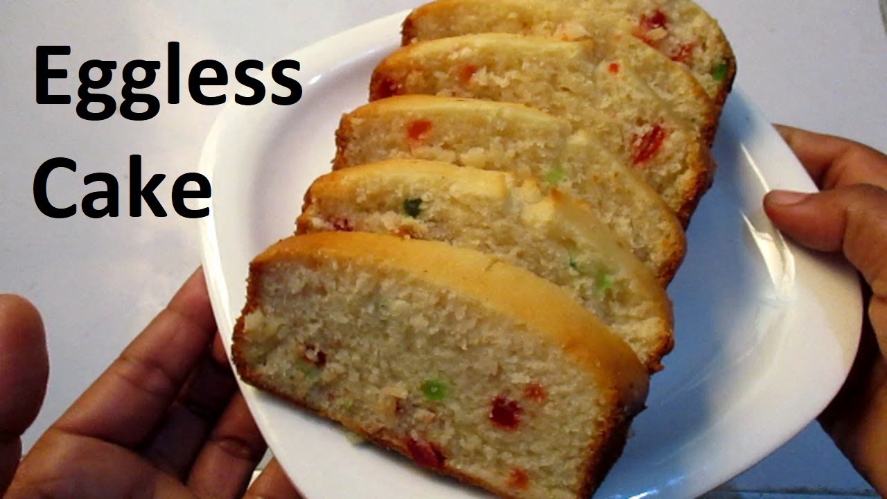 Eggless Cake without condensed milk and butter / sweet and spicy