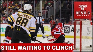 Bruins Snapped The Devils' Winning Streak...Still One Point Away From Clinching a Playoff Spot