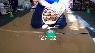 Making Alternative Tameshigiri Targets (Soaked Cardboard Rolls)