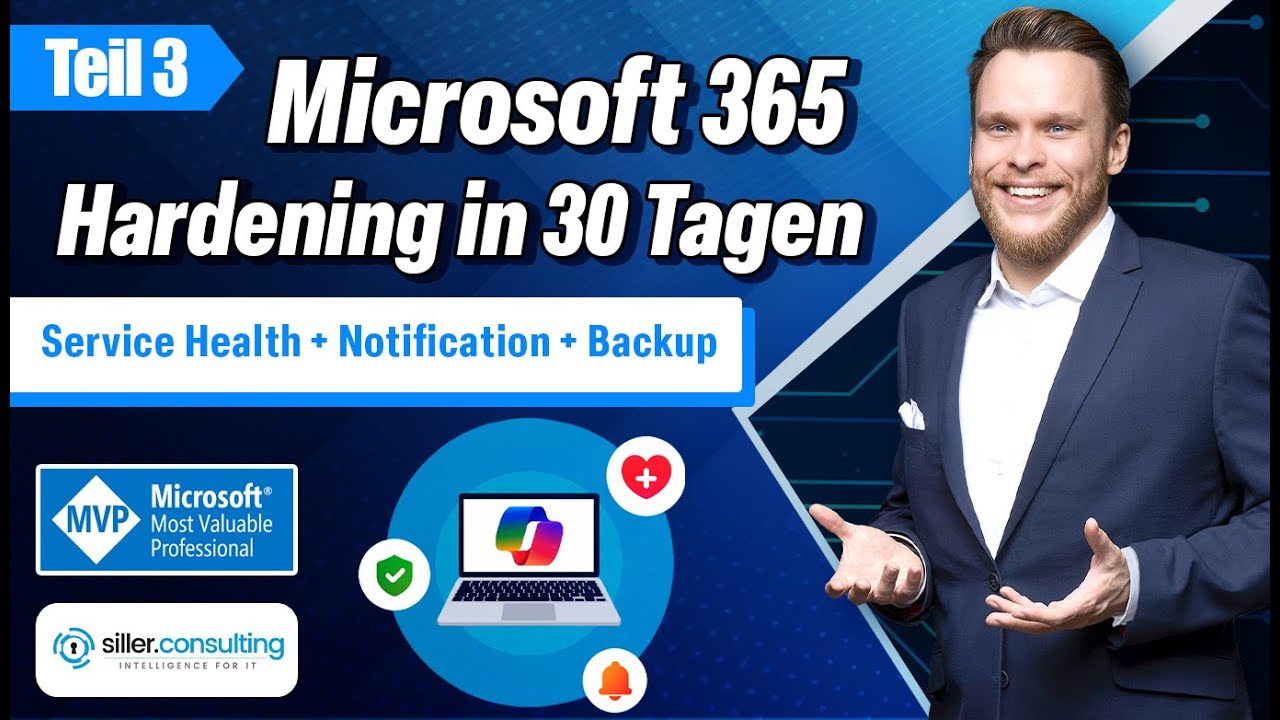 Service Health und Backup konfigurieren | M365 Hardening #3 - YouTube