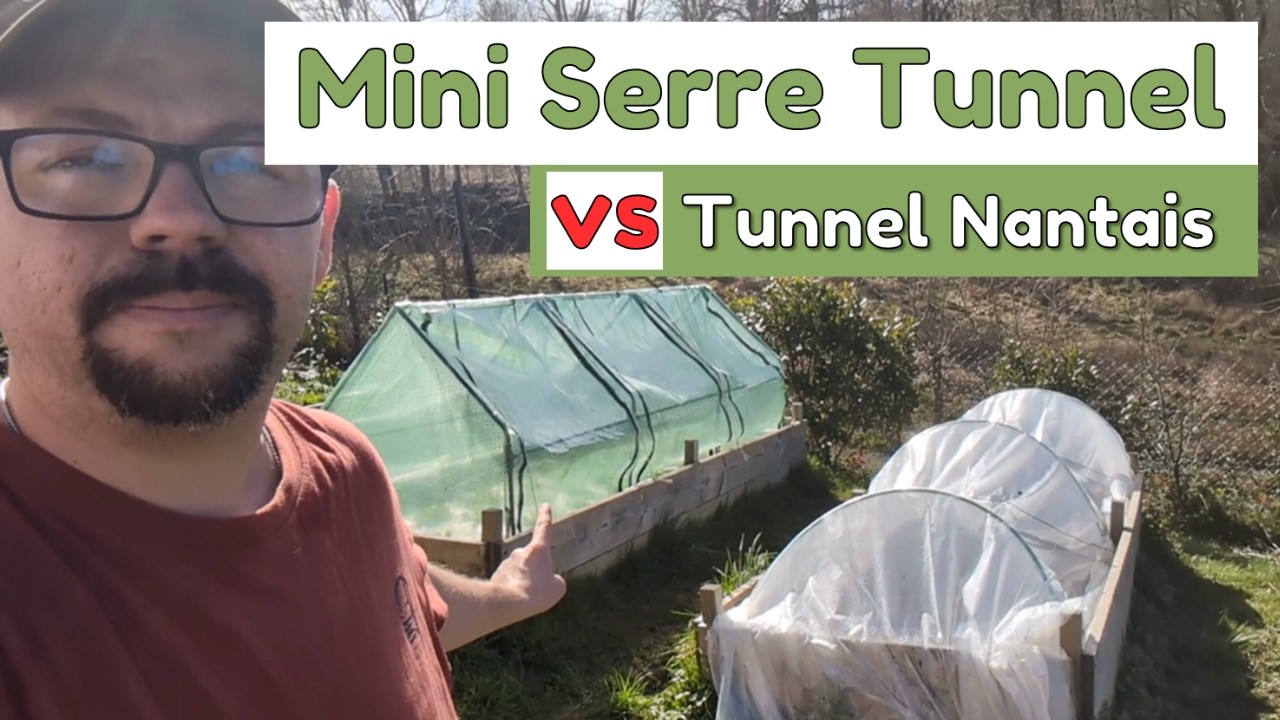 CULTIVER HORS SAISON SANS SERRE, à l'aide des TUNNELS : Test de 2 Matériels différents
