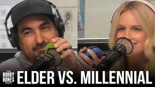 Famous Elder Eddie vs. Millennial Morgan in the Battle of the Generations Wealth