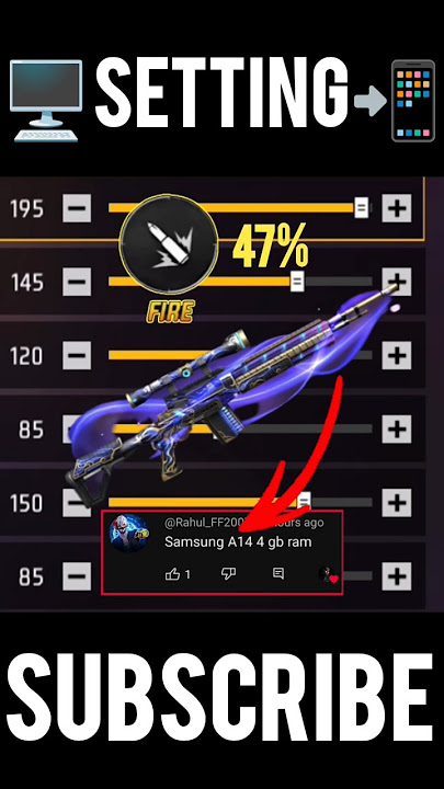 Woodpecker Auto Headshot Setting⚙️✅ Best [200] Sensitivity Settings || Free Fire 🔥