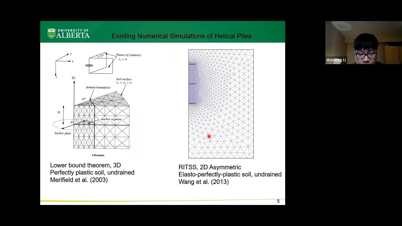 Large Deformation Finite Element (LDFE) Modeling of Axially Loaded ...