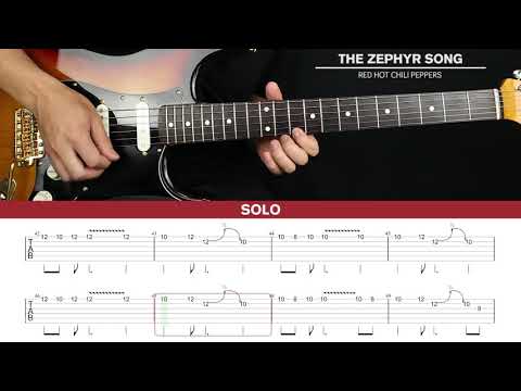 The Zephyr Song Guitar Cover Red Hot Chili Peppers 🎸|Tabs + Chords|