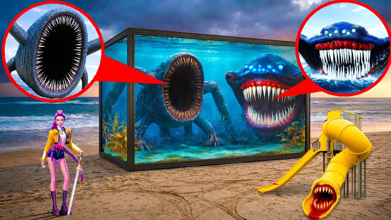 Mi DRON Captó y salvó a los KPOP DEMON HUNTERS del Monstruo del Baño y SLIDE EATER