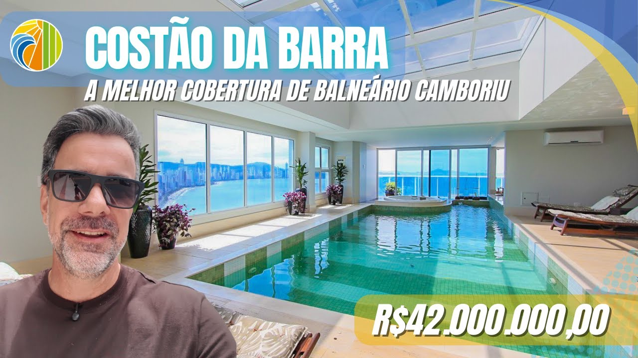 A cobertura mais famosa de Balneário Camboriu. Costão da Barra, 42 milhoes penthouse apartment