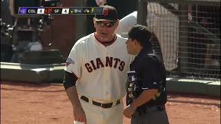 COL@SF: CarGo's throw cuts down Scutaro at third