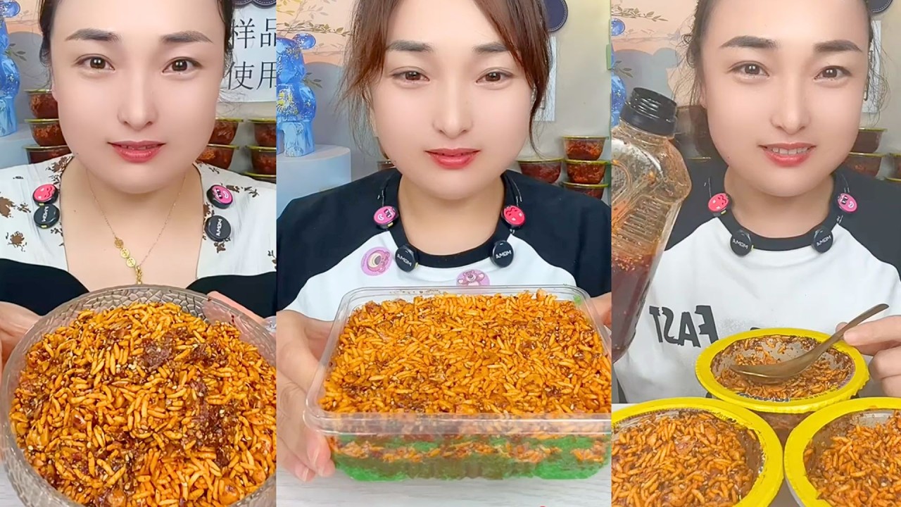 Traditional Spicy Food Eating | Chinese Mukbang #84