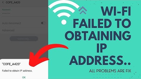 [FIXED] Wi-Fi failed to obtaining IP address || Wi-Fi No internet access problem solved | wifi fixed