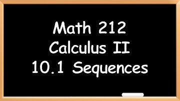 10.1 Sequences
