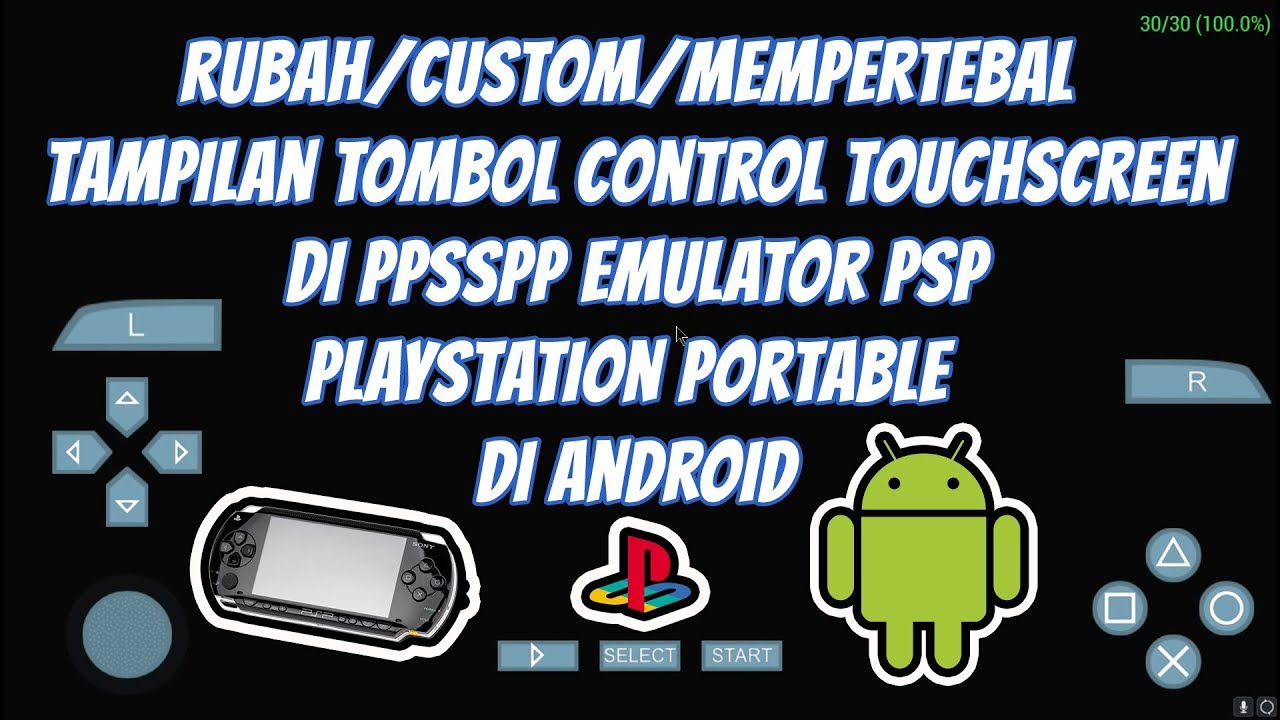Cara Rubah/Custom/Mempertebal Tampilan Tombol Control Touchscreen di ...