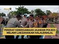 PERERAT KEBERSAMAAN, JAJARAN POLRES MELAWI LAKSANAKAN HALALBIHALAL