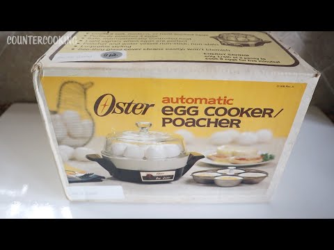 Vintage Oster Automatic Electric Egg Cooker Poacher 579-16B Tested Working