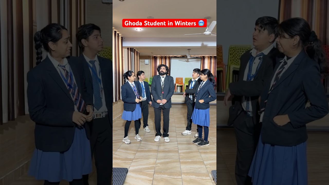Ghoda Student in Winters 🥶 #shorts #teratrigun #ghodastudent