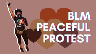 Black lives matter - peaceful protest ...