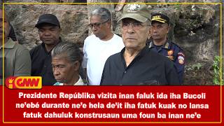 Pr Vizita Inan Faluk Ida Iha Bucoli Neeb Durante Nee Hela Deit Iha Fatuk Kuak