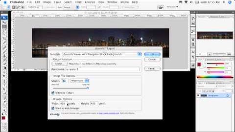 Photoshop Tutorial Zoomify